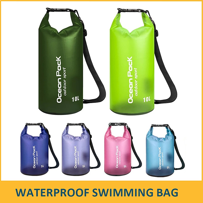Fishing Bag Waterproof - Waterproof Swimming Bag Dry Sack 5L