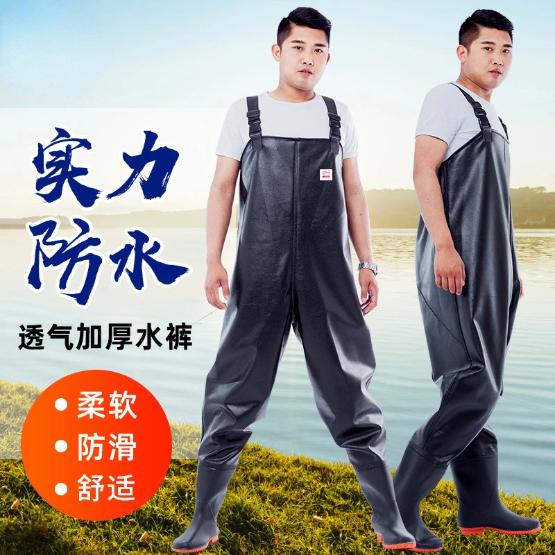 Fishing Rain Suit - Half Body Rain Pants Waterproof Suit