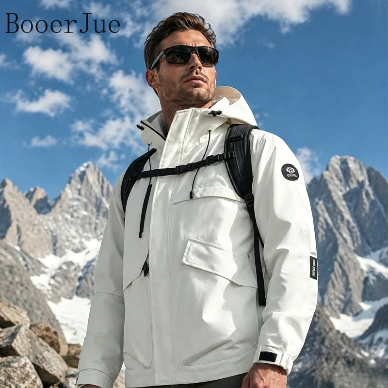 Men's Waterproof Hiking Jacket - Fishing Jacket Waterproof 评论和价格