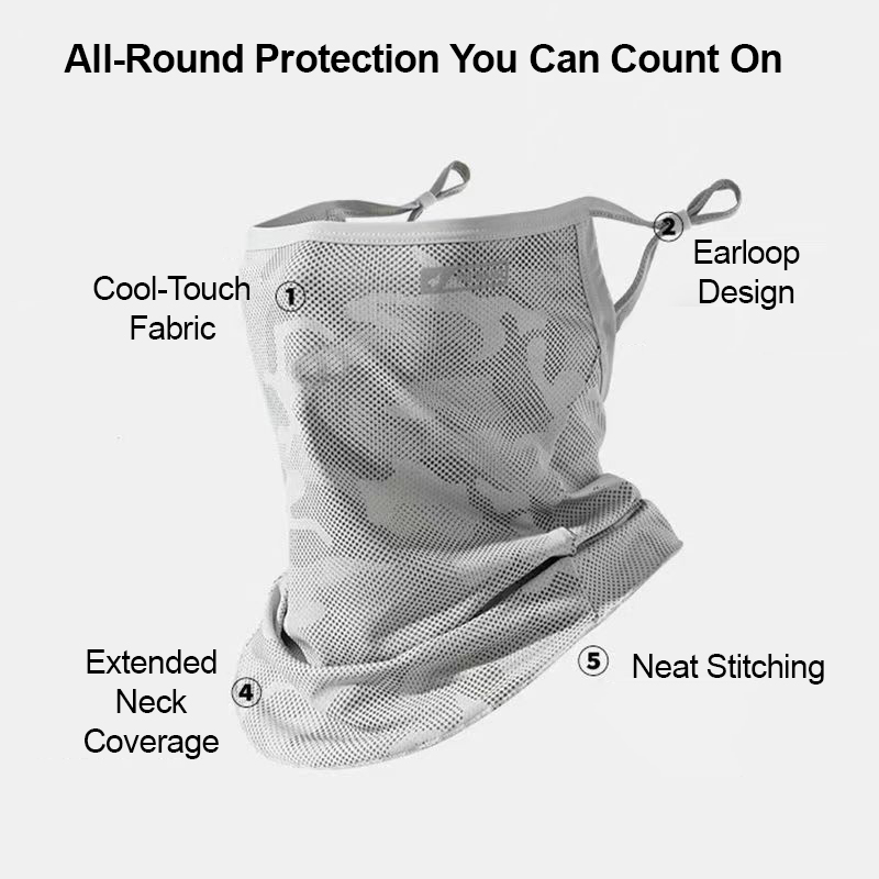 Neck Gaiter UV Protection Face - Fishing Mask Sun Protection 评论和价格