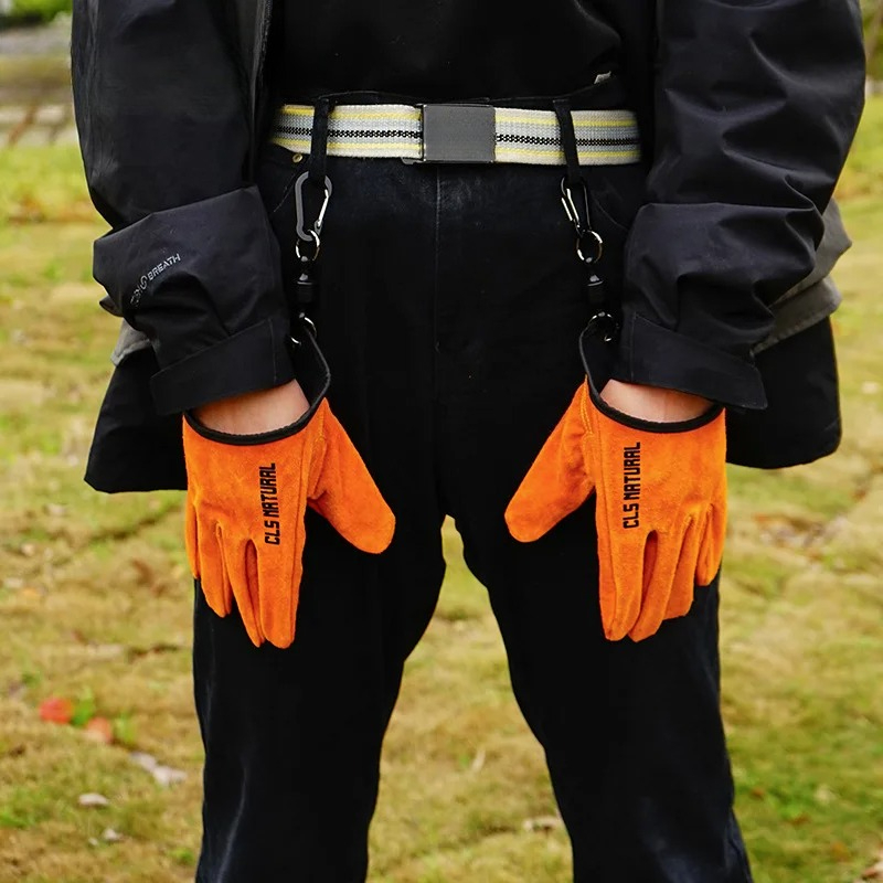 Heat Resistant BBQ Gloves Cowh - Fishing Gloves 评论和价格