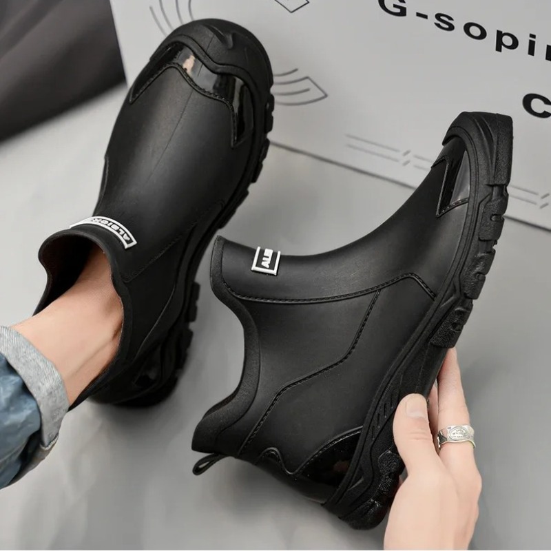 Waterproof Men's Rain Shoes Fa - Fishing Socks 评论和价格