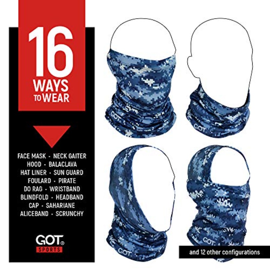 UPF 50+ Fishing Neck Gaiter -  - Fishing Mask Sun Protection 评论和价格