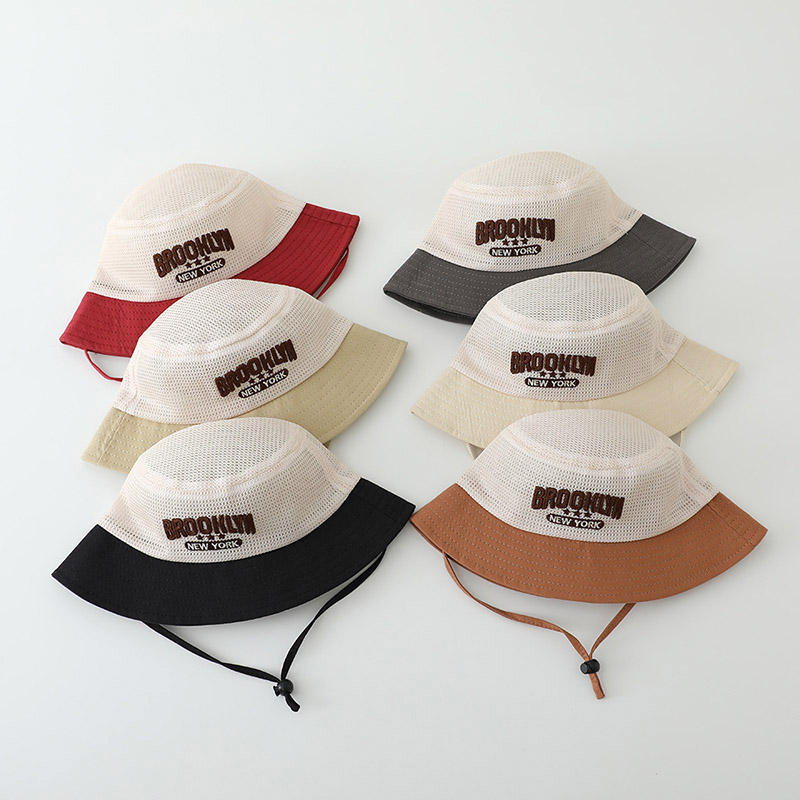 Letter Embroidered Baby Sun Ha - Fishing Hat 评论和价格