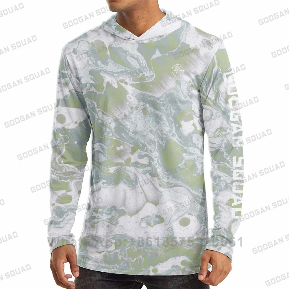 GOOGAN SQUAD Men's Long Sleeve - Fishing Shirt Uv Protection 评论和价格