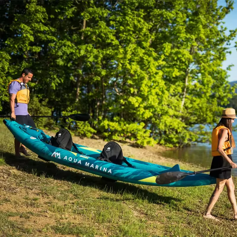 Canoe Kayak Inflatable Boat 1- - Fishing Bag Waterproof 评论和价格