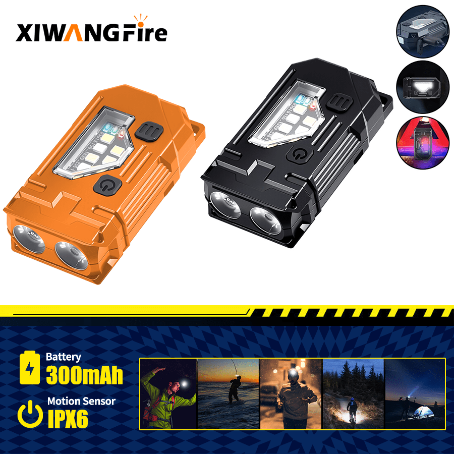 Mini Keychain EDC Flashlight - - Fishing Hat 评论和价格