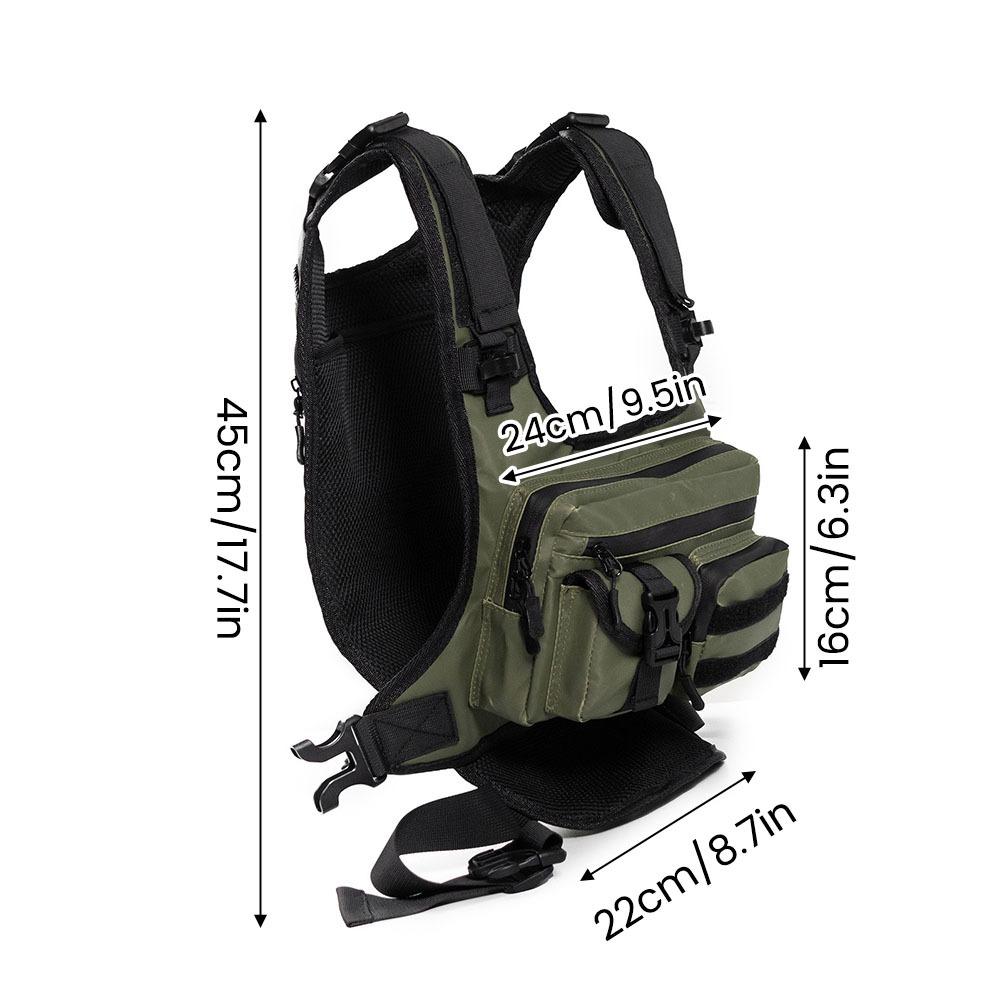 Multi Pocket Outdoor Tactical  - Fishing Bag Waterproof 评论和价格