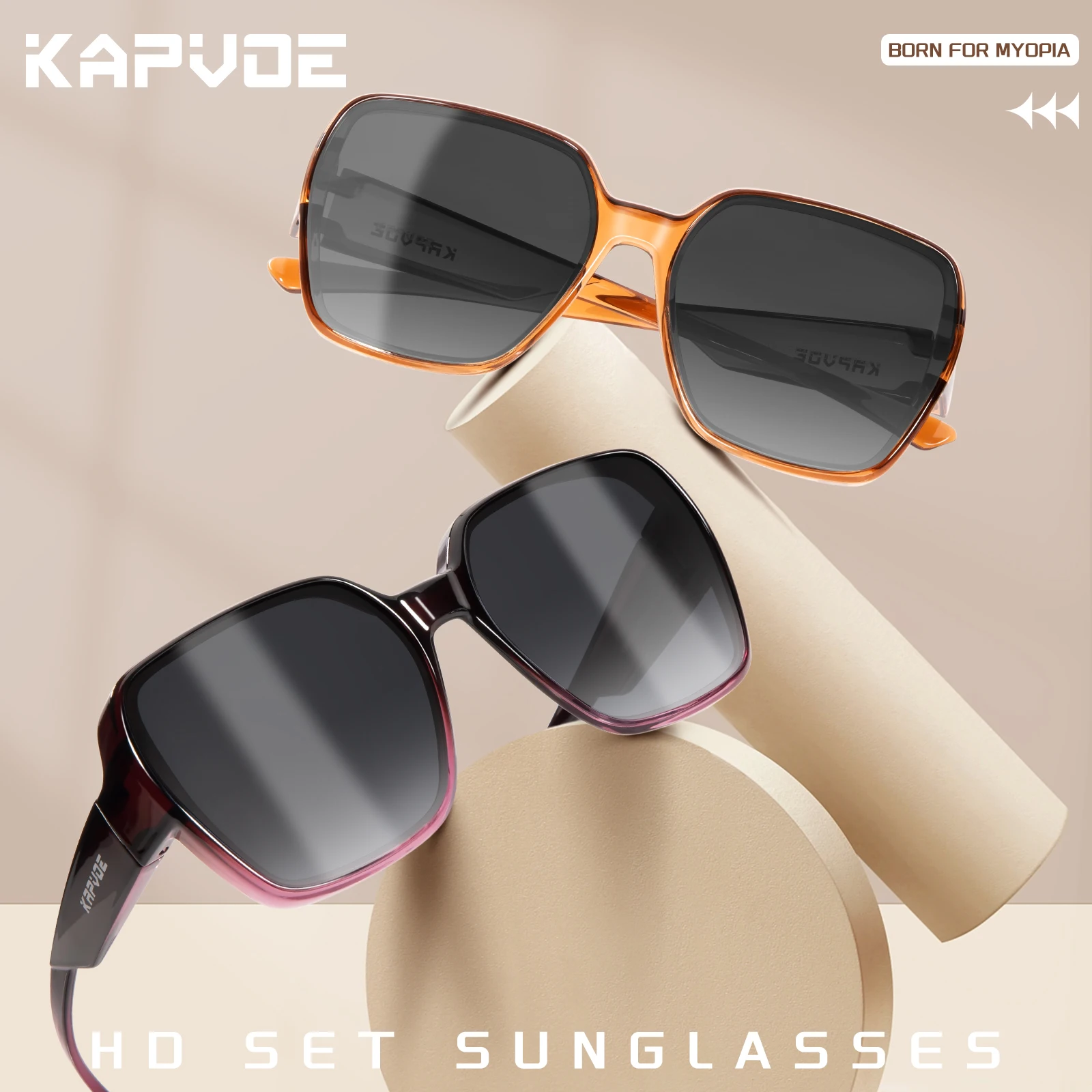 Kapvoe  Fitover Sunglasses Ove - Fishing Sunglasses Polarized 评论和价格
