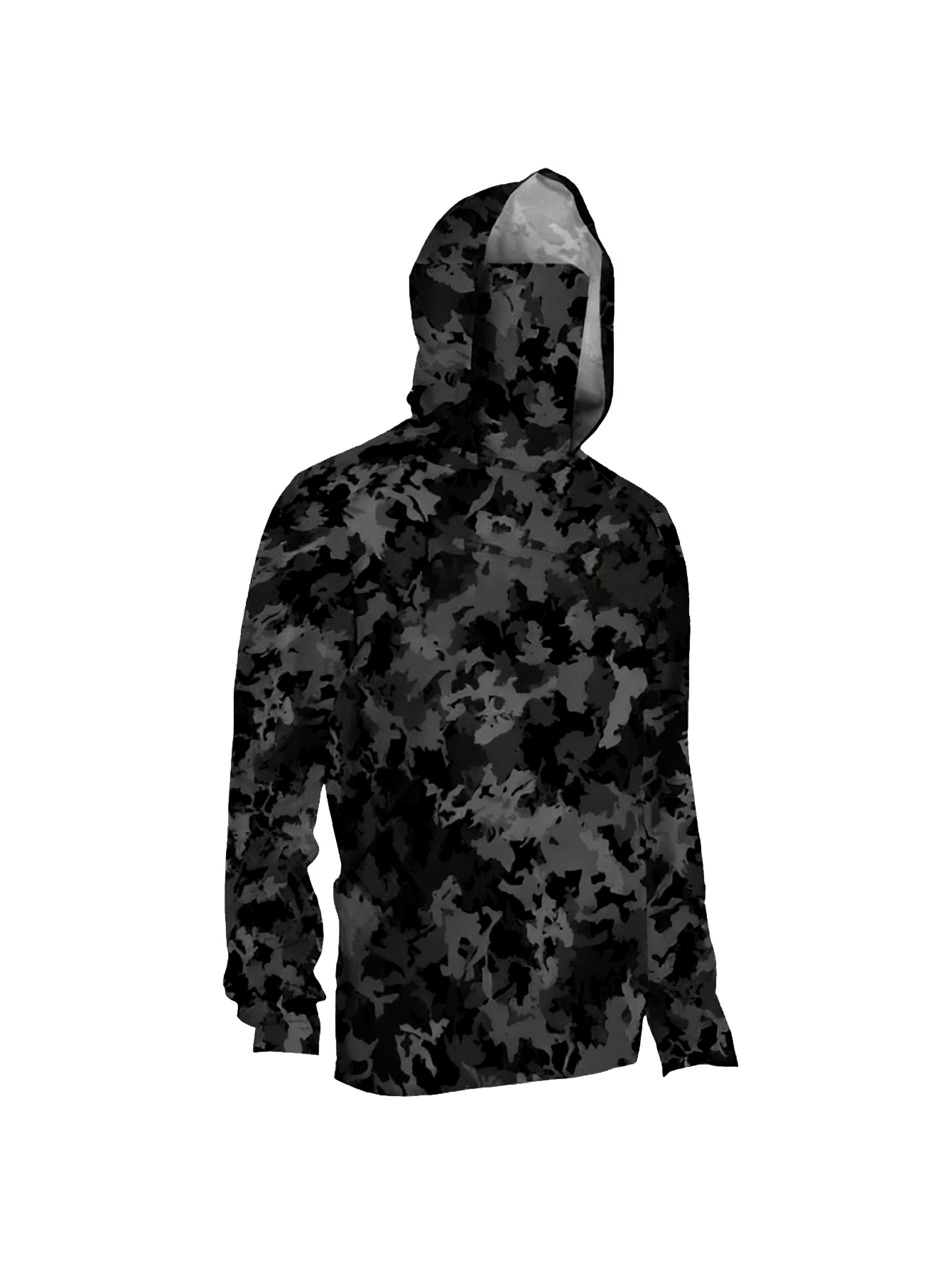 Men UV Protection Angling Hood - Fishing Hoodie 评论和价格