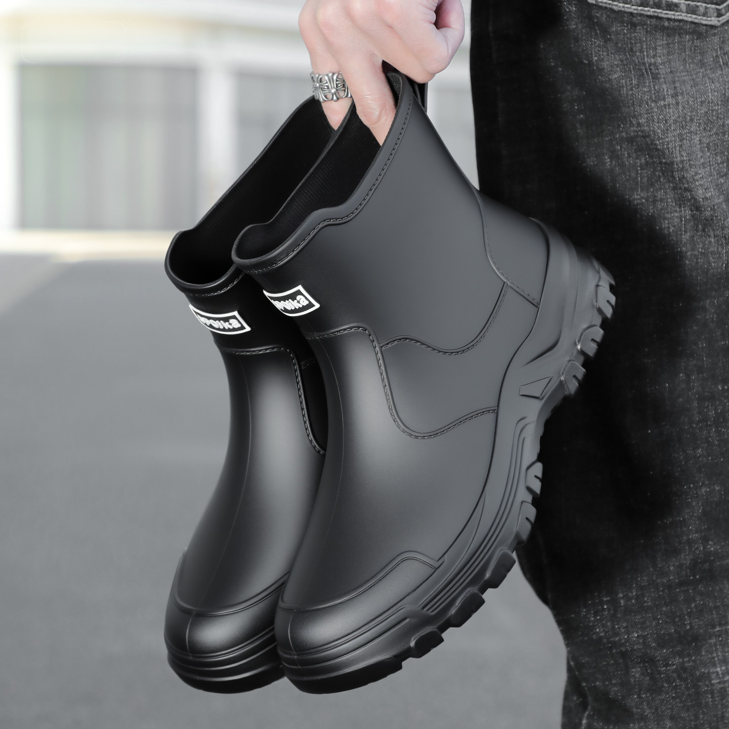 Fashionable new style men's mi - Fishing Boots 评论和价格