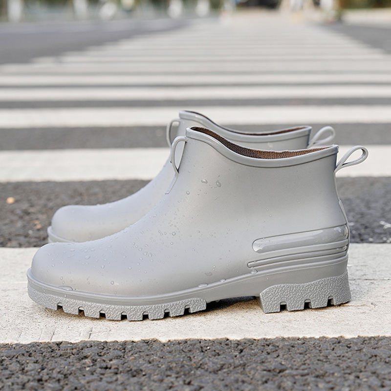 New Fashion Men Rain Boots Pla - Fishing Boots 评论和价格