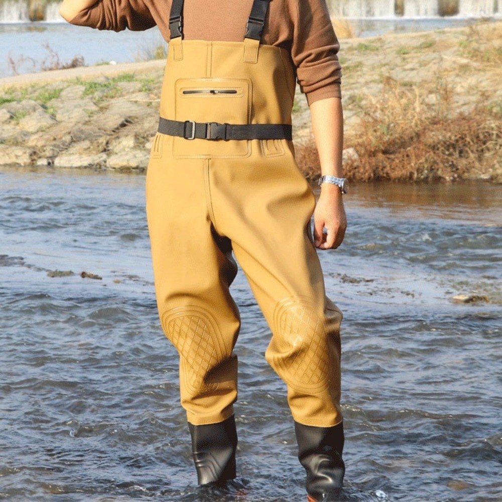 Useful PVC Fishing Suit Double - Fishing Waders 评论和价格