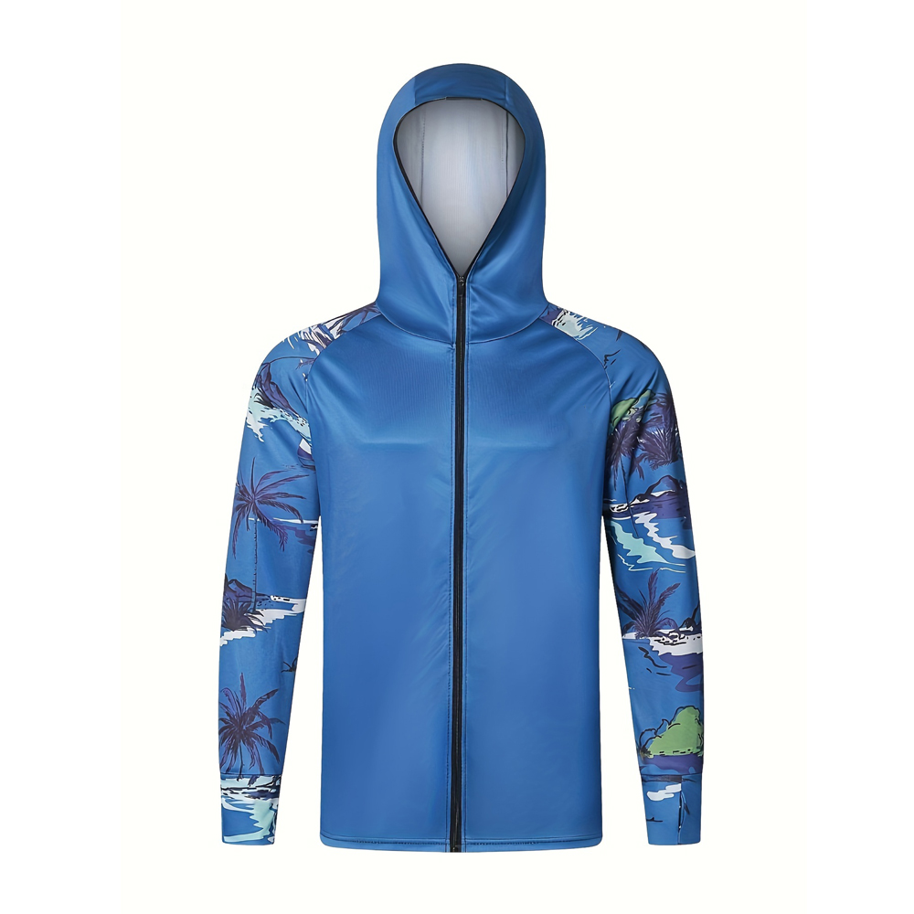 Anti-UV UPF 50+ jacket Hiking  - Fishing Jacket Waterproof 评论和价格