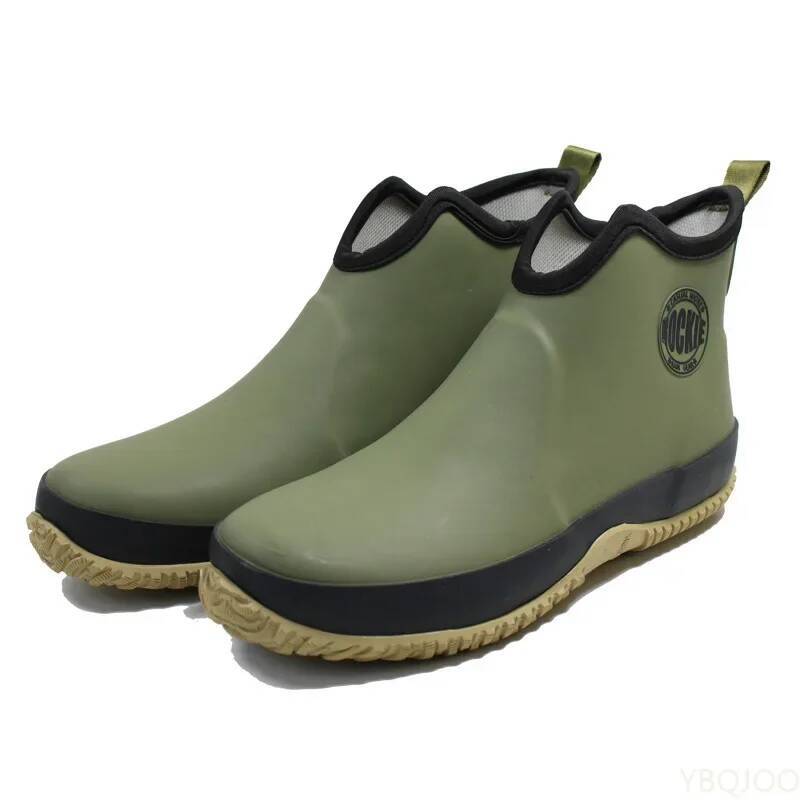 Men's Non-Slip Rain Waterproof - Fishing Boots 评论和价格