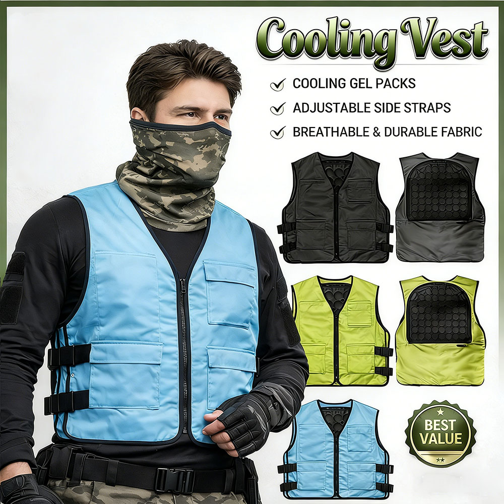 Outdoor Cooling Vest Heat Resi - Fishing Vest 评论和价格