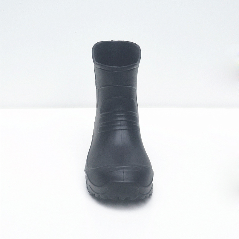 EVA  Rain Boots Men Black Ligh - Fishing Boots 评论和价格