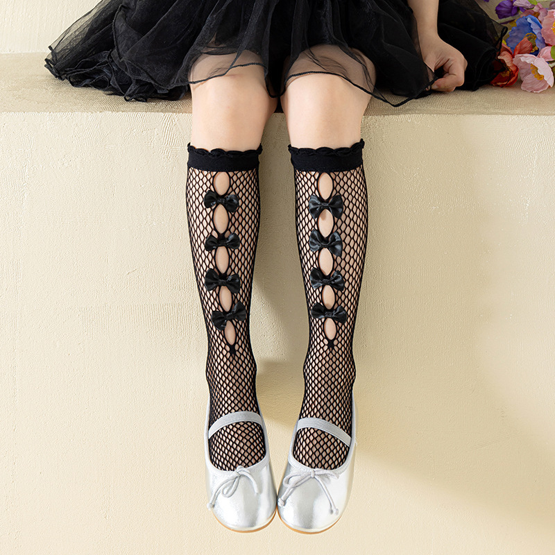 Lolita Hollow Stockings for Ch - Fishing Socks 评论和价格