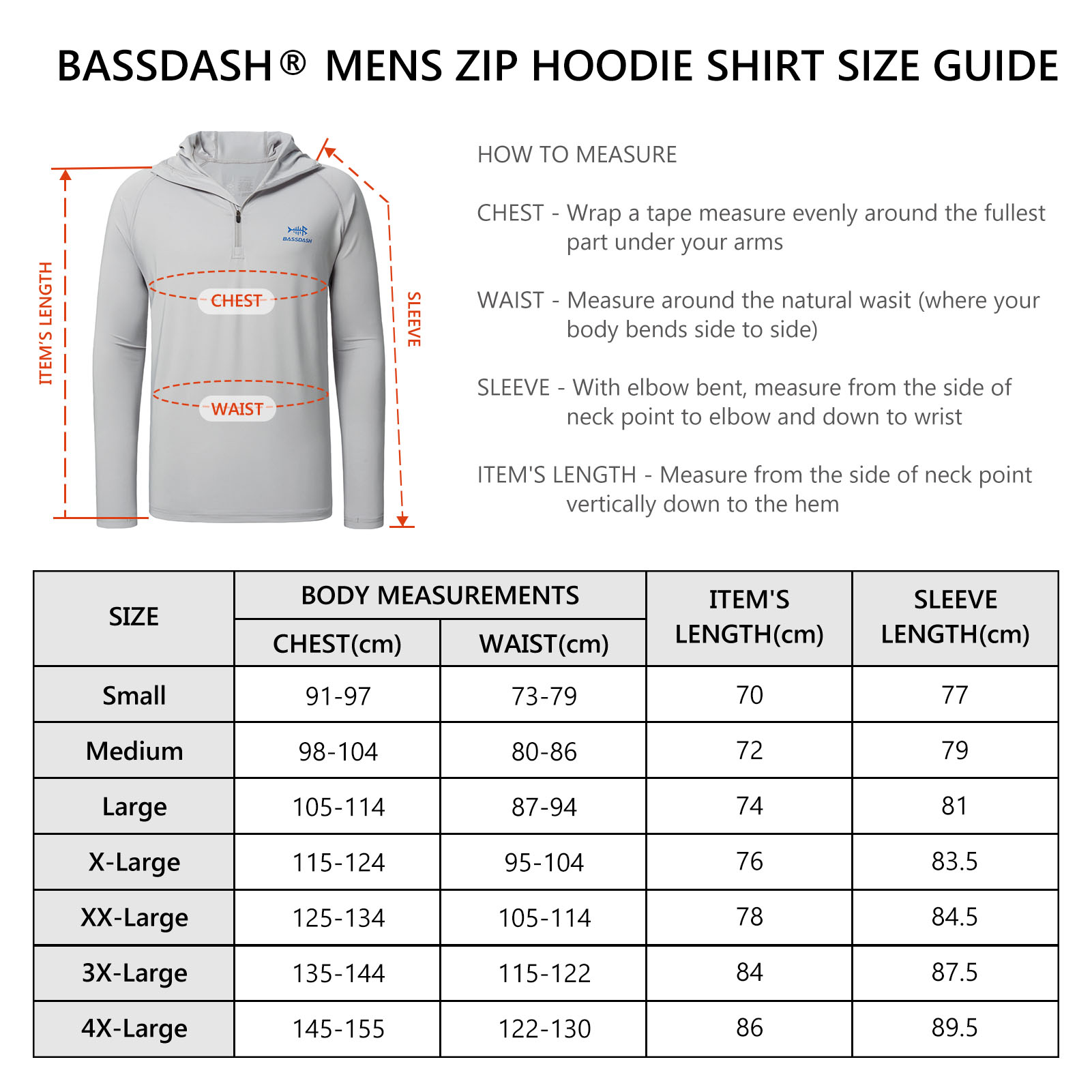 Bassdash Men’s UPF 50+ 1/4 Zip - Fishing Shirt Uv Protection 评论和价格